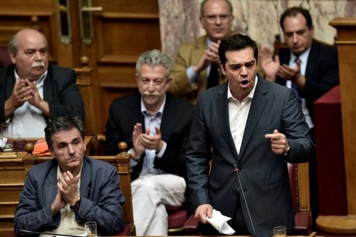 Greece accepts austerity measures - ảnh 1